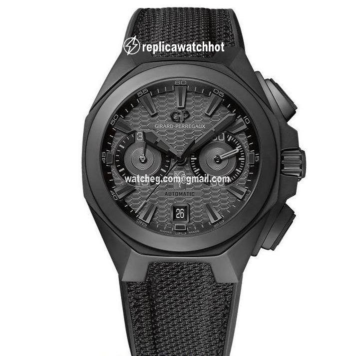 Girard Perregaux Chrono Hawk Mens watch Unisex Automatic Ceramic 49970-32-635-FK6A