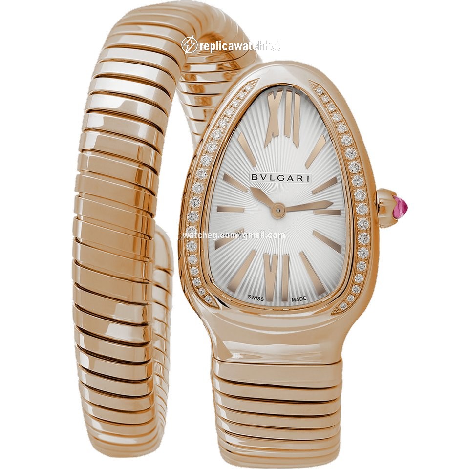 Bulgari Serpenti Womens watch Quartz Rose gold 103003 SPP35C14GDG.1T.1T