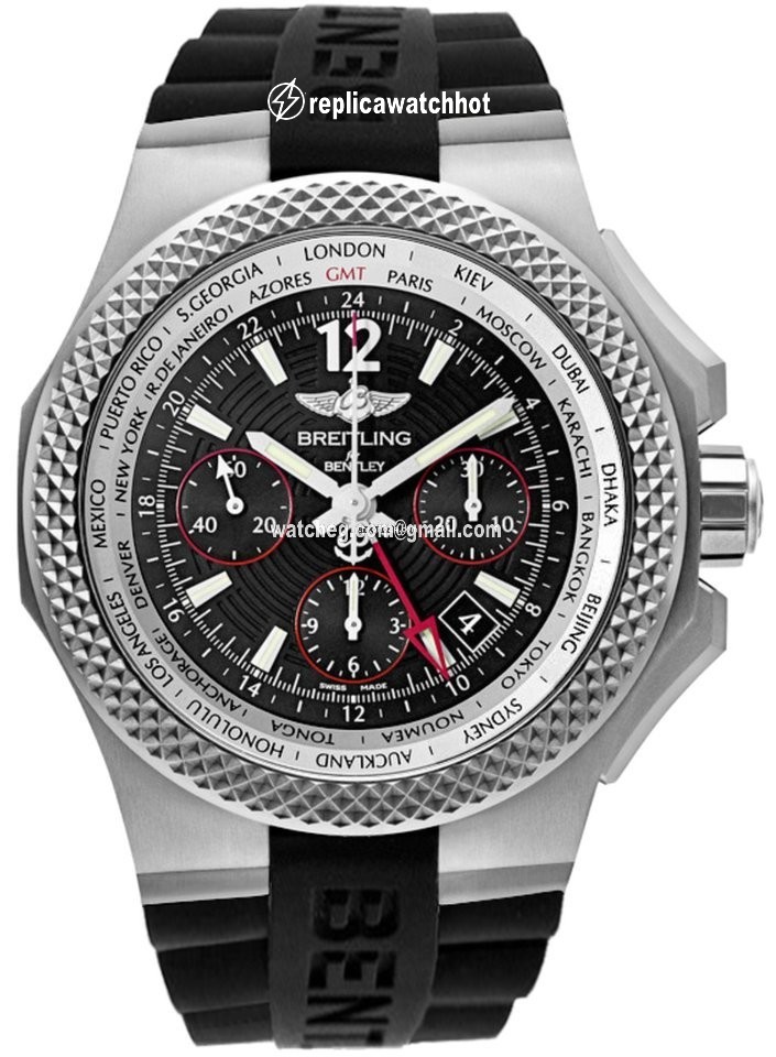 Breitling Bentley GMT Mens watch Unisex Automatic Steel EB043335 BD78 232S