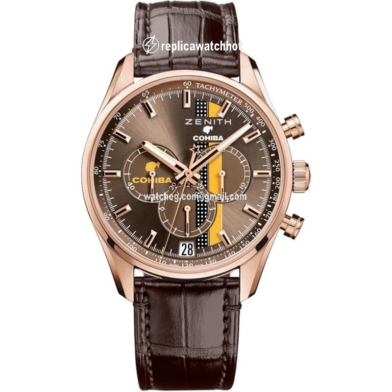 Zenith El Primero Chronomaster Mens watch Unisex Automatic Rose gold 18.2041.400 76.C795