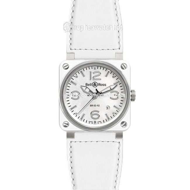 Bell & Ross BR 03-92 Ceramic Mens watch Unisex Automatic Steel BR0392-WH-C SCA