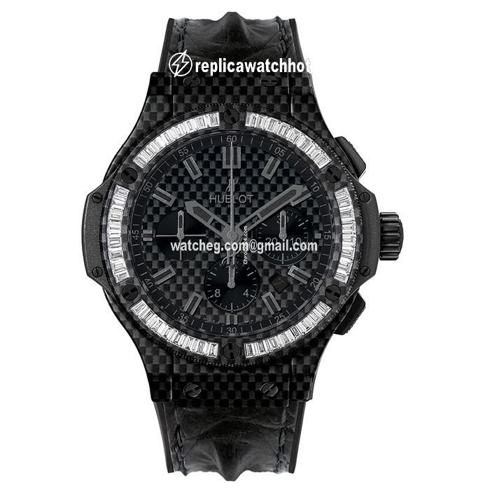 Hublot Big Bang 44 mm Mens watch Unisex Automatic Carbon 301.QX.1740.HR.1904