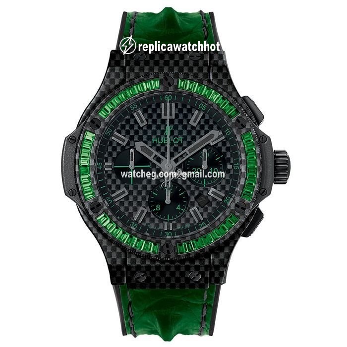 Hublot Big Bang 44 mm Mens watch Unisex Automatic Carbon 301.QX.1791.HR.1922