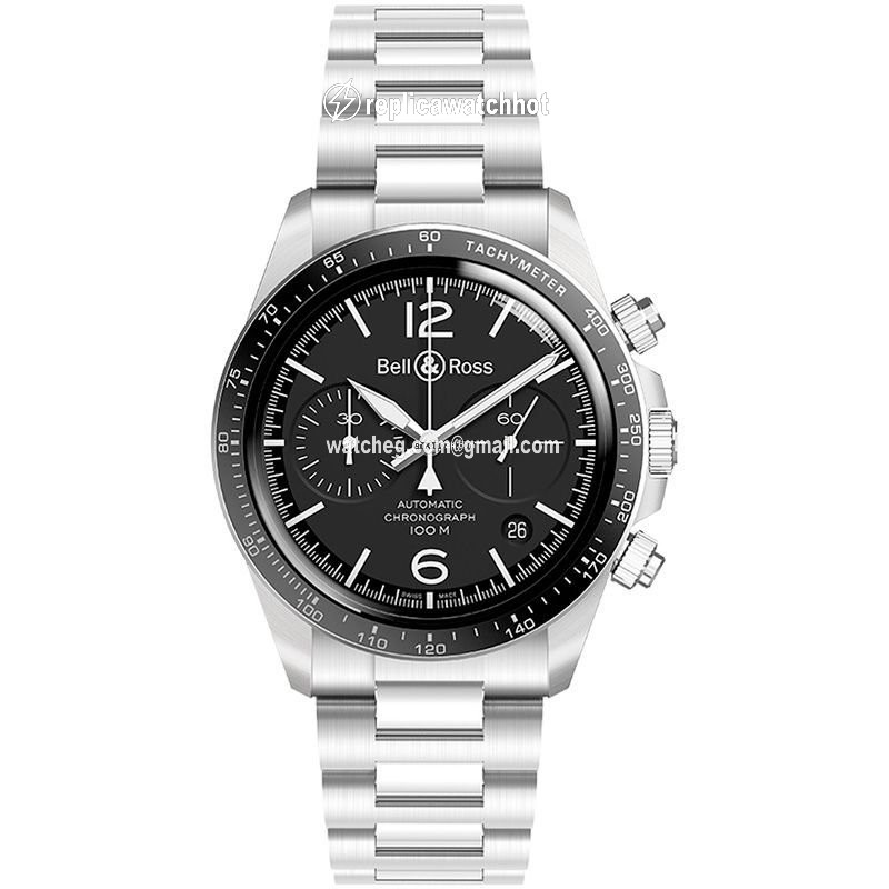 Bell & Ross BR V2 Mens watch Unisex Automatic Steel BRV294-BL-ST SST