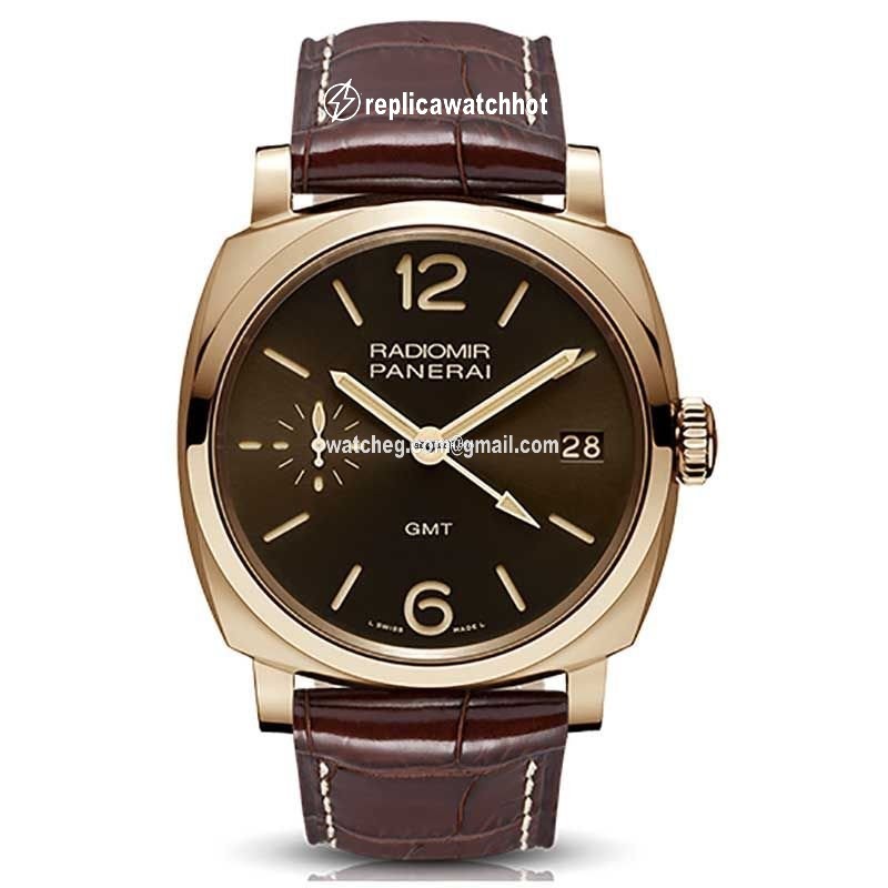 Panerai Special Editions Mens watch Unisex Manual winding Rose gold PAM00570
