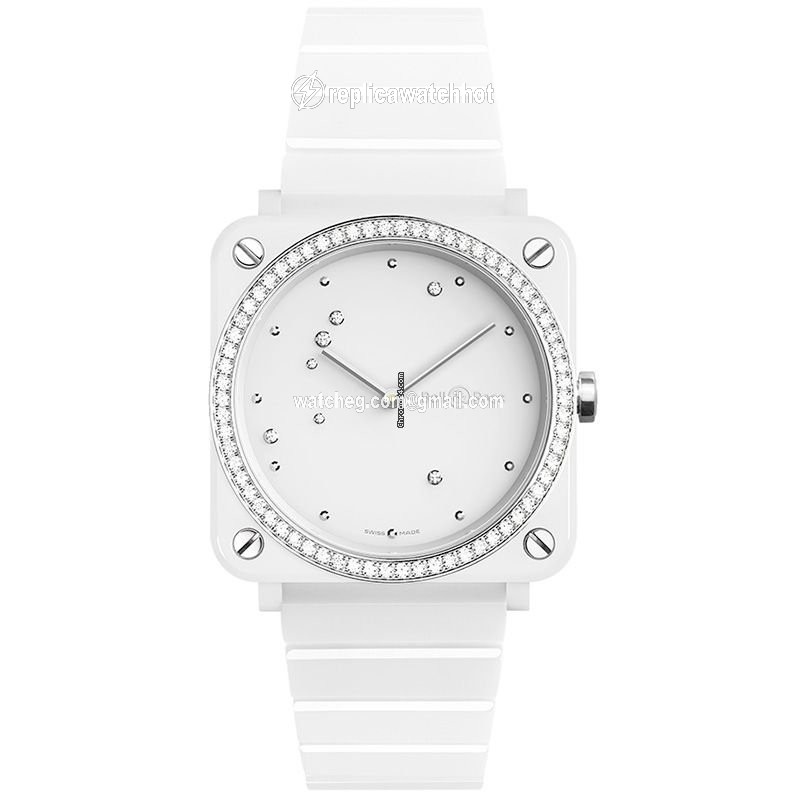 Bell & Ross BR S Womens watch Quartz Ceramic BRS-EW-CE-LGD SCE