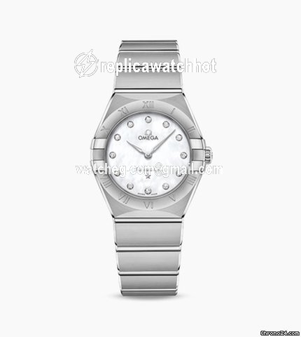 Omega Constellation Quartz Womens watch Quartz Steel 131.10.28.60.55.001