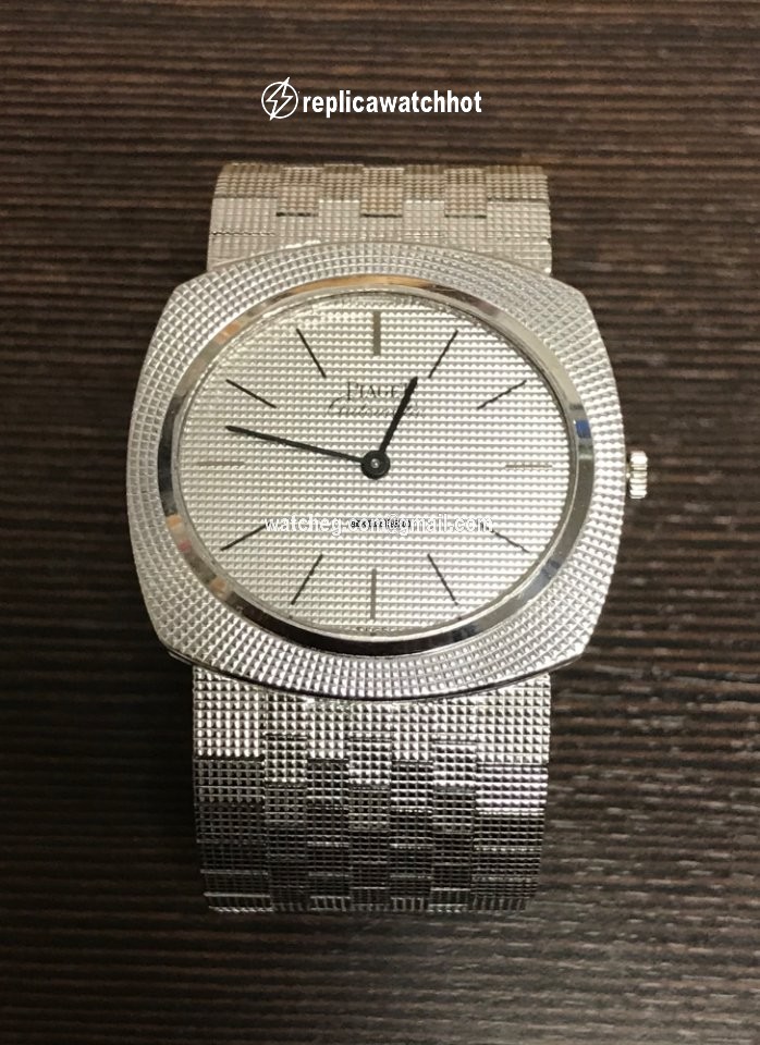 Piaget Mens watch Unisex Automatic White gold 12441C4
