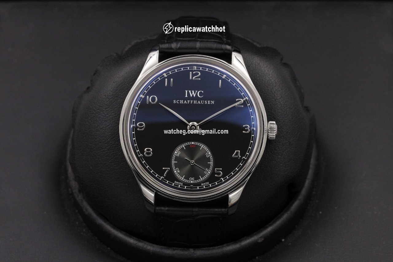 IWC Portuguese Hand-Wound Steel IW5454-07
