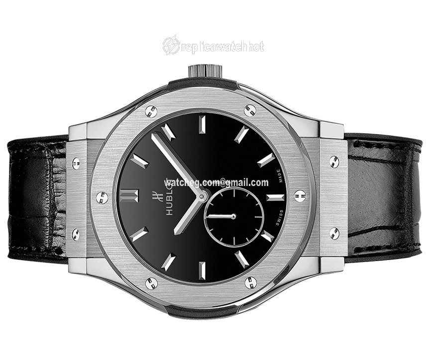 Hublot Classic Fusion Ultra-Thin Mens watch Unisex Manual winding Titanium 515.NX.1270.LR