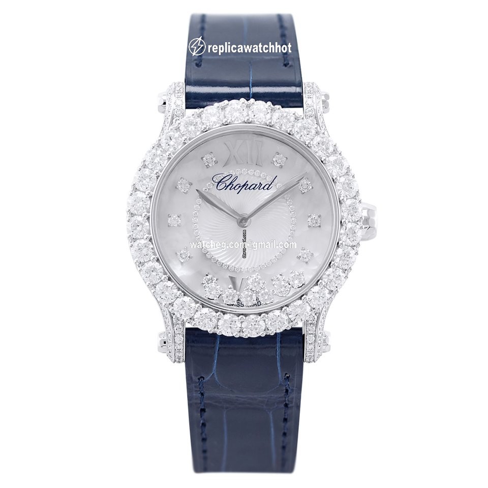 Chopard Happy Sport Womens watch Automatic White gold 274809-1001