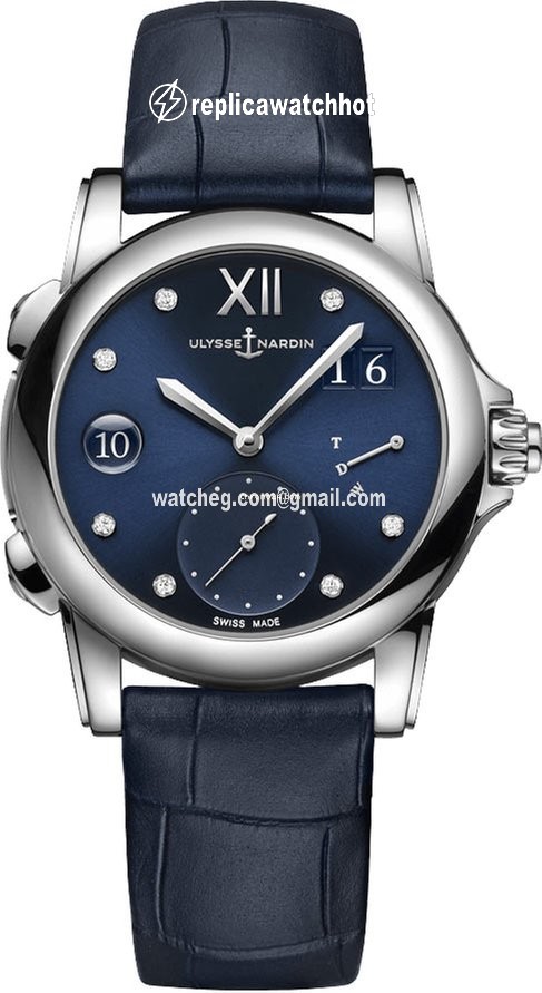 Ulysse Nardin Dual Time Womens watch Automatic Steel 3243-222 393