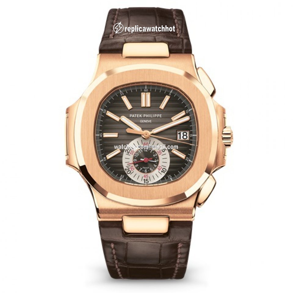 Patek Philippe Nautilus Mens watch Unisex Automatic Rose gold 5980R001