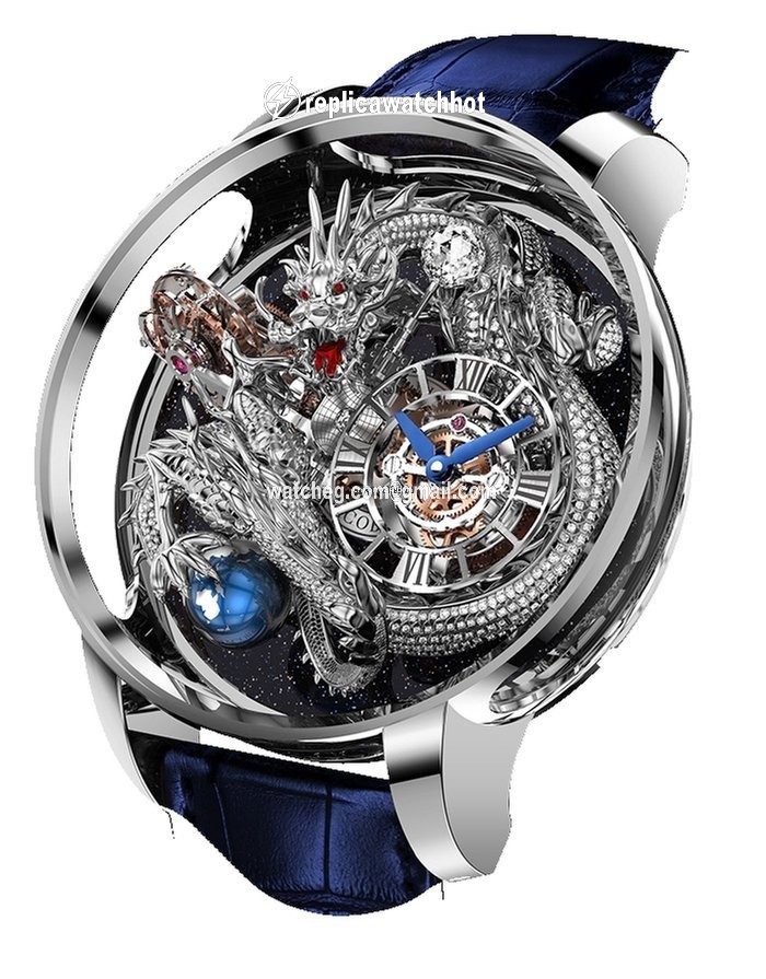 Jacob & Co. Astronomia Mens watch Unisex Manual winding White gold AT102.30.DR.UA.A