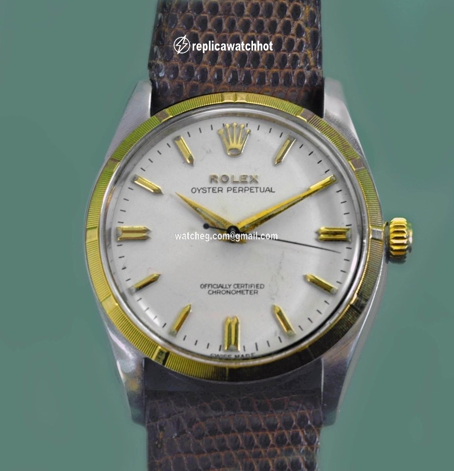 Rolex Oyster Perpetual 34 Mens watch Unisex Steel Automatic 6565