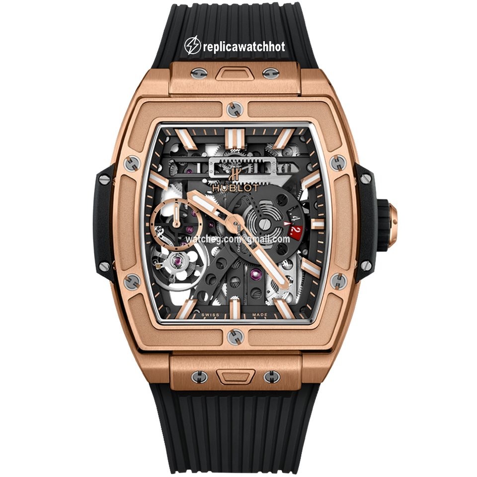 Hublot Mens watch Unisex Manual winding Rose gold 614.OX.1180.RX