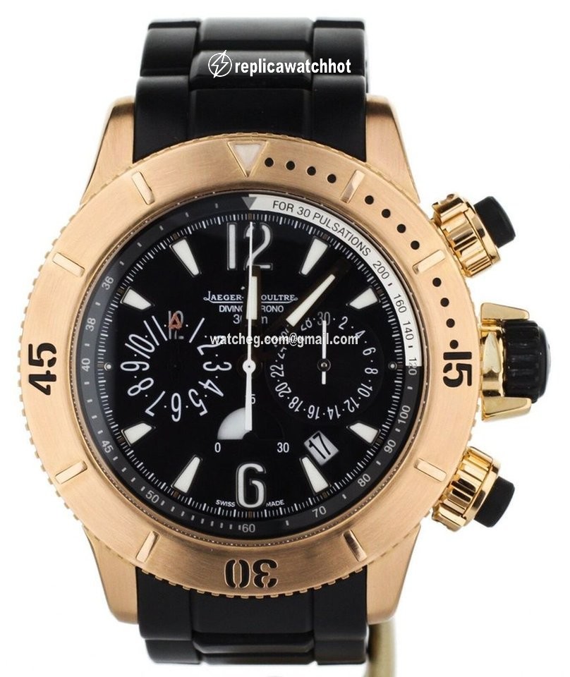 Jaeger-LeCoultre Master Compressor Diving Mens watch Unisex Automatic Rose gold 160.2.25