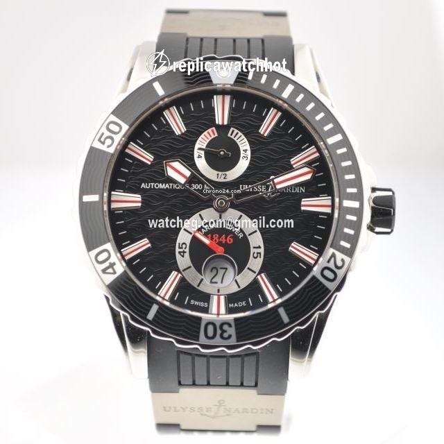 Ulysse Nardin Diver Chronometer Mens watch Unisex Automatic Steel 263-10-3R 92