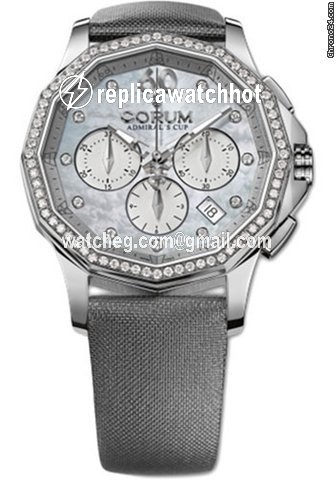 Corum Admirals Cup Legend 38 Womens watch Automatic Steel 132.101.47 V200 PK11