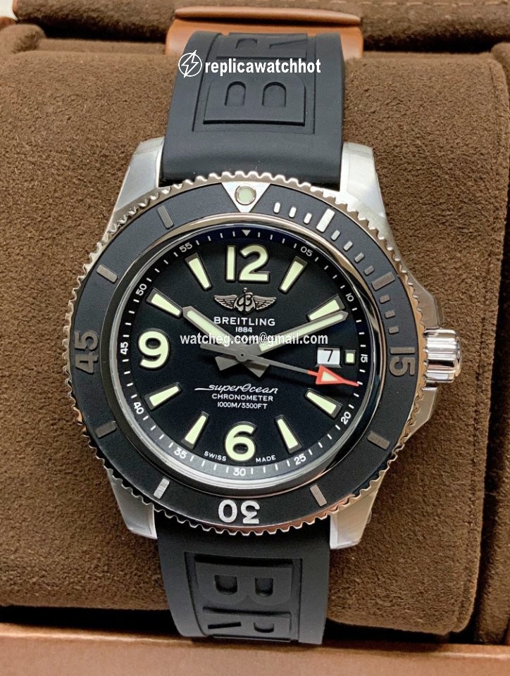 Breitling Superocean 44 Mens watch Unisex Automatic Steel A17367D71B1S2