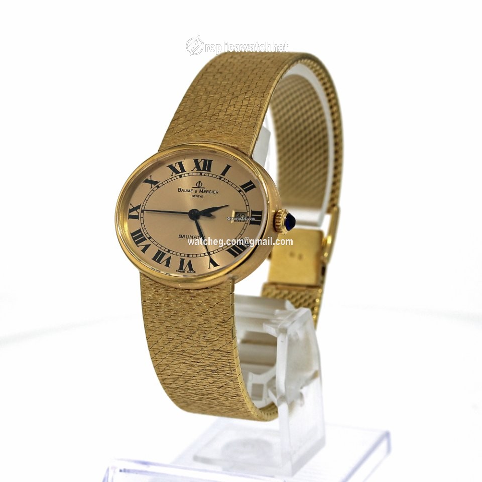 Baume & Mercier Automatic Yellow gold Baume & Mercier Baumatic Ref.370631