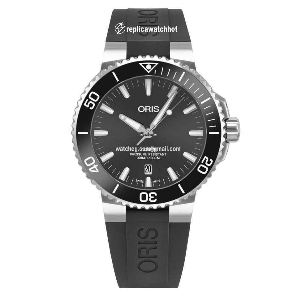 Oris Aquis Titanium Date Mens watch Unisex Automatic Titanium 01 733 7730 7153-07 4 24 63TEB