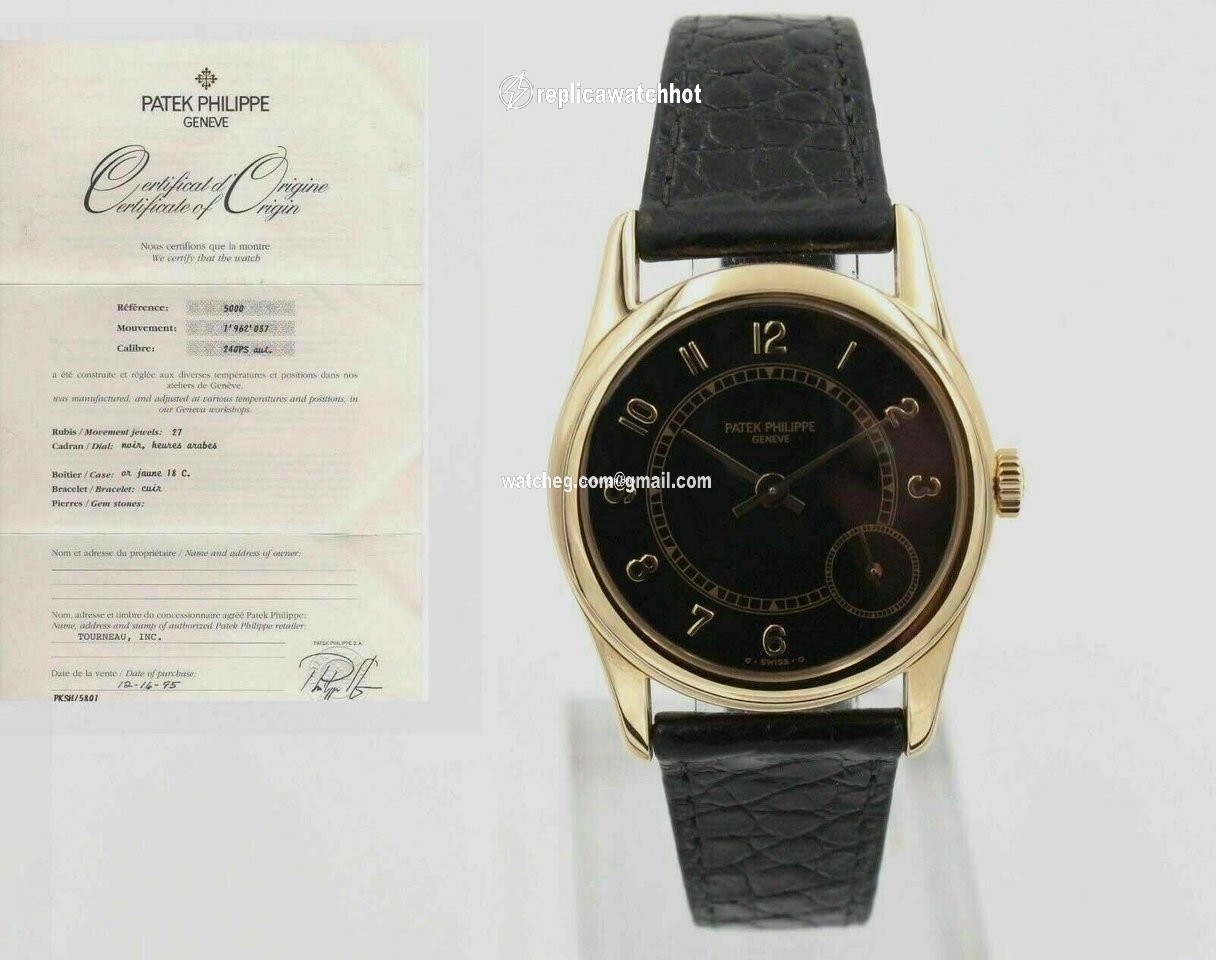 Patek Philippe Calatrava Yellow gold 5000