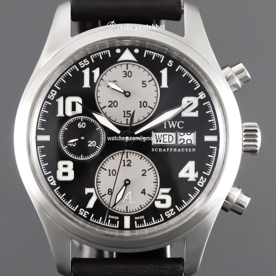 IWC Pilot Chronograph Mens watch Unisex Automatic Steel IW371709