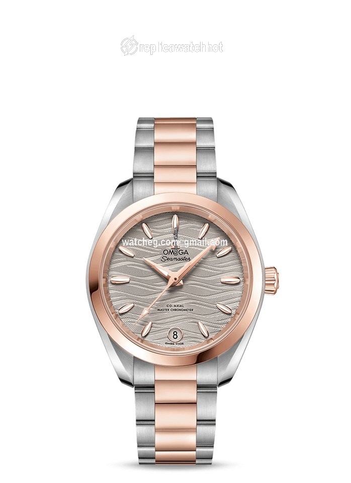 Omega Seamaster Aqua Terra Womens watch Automatic Gold Steel 220.20.34.20.06.001