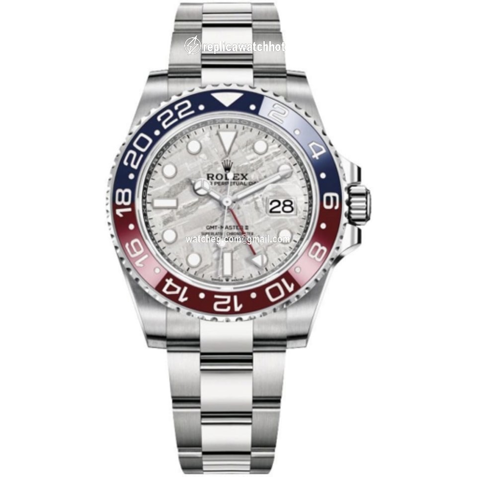 Rolex GMT-Master II Mens watch Unisex White gold Automatic 126719BLRO