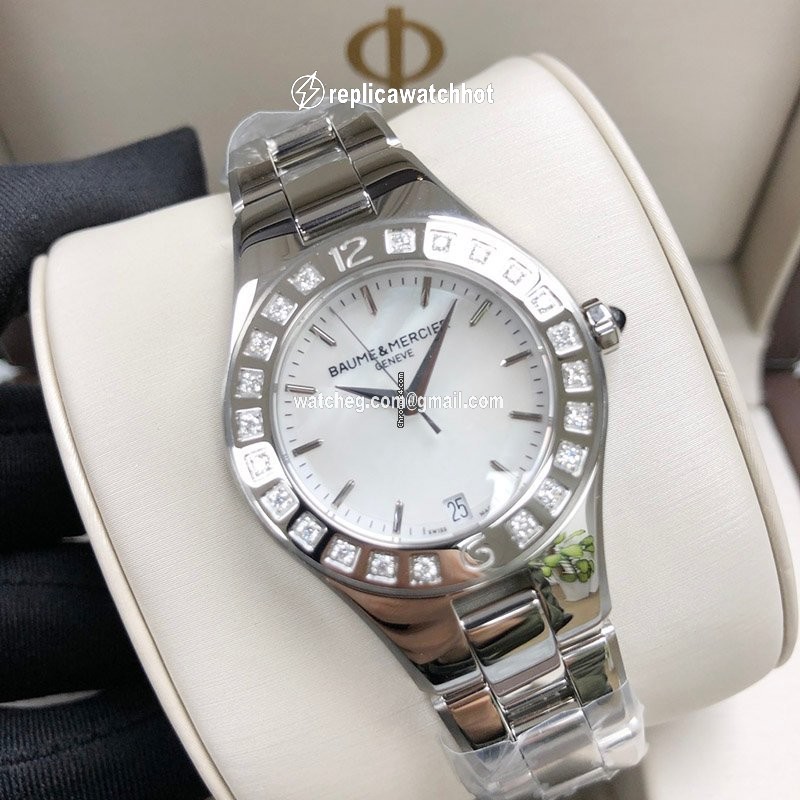Baume & Mercier Linea Womens watch Quartz Steel MOA10072