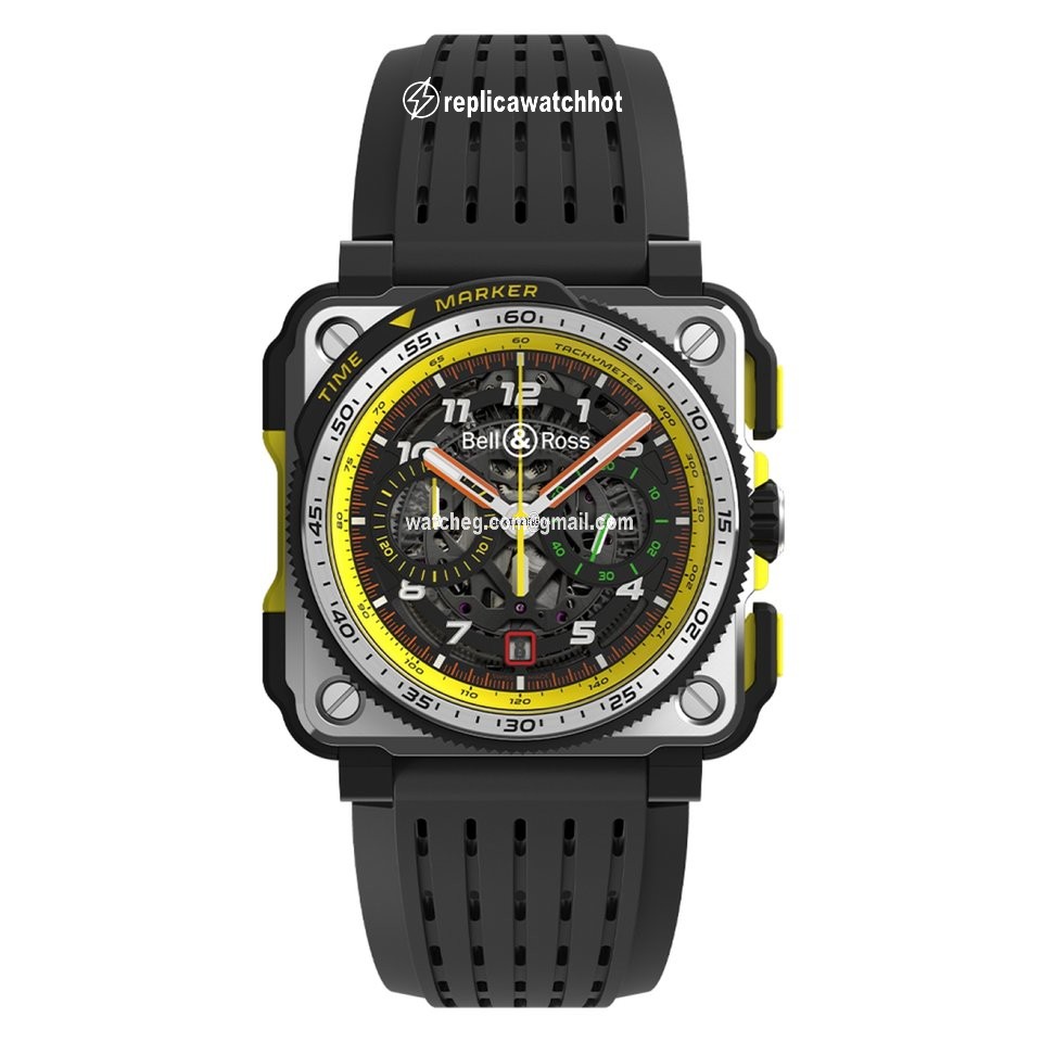Bell & Ross BR-X1 Mens watch Unisex Automatic Titanium BRX1RS19 SRB