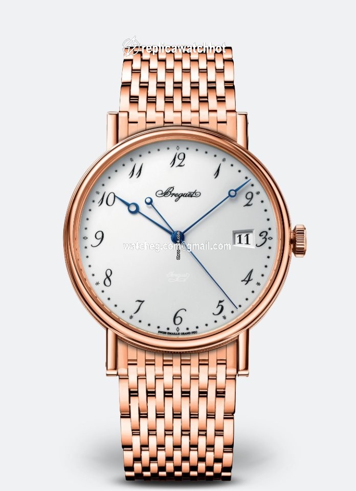 Breguet Classique Mens watch Unisex Automatic Rose gold 5177BR 29 RV0