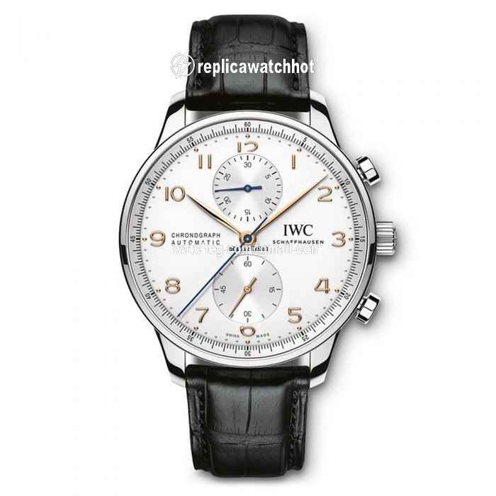 IWC Portuguese Chronograph Mens watch Unisex Automatic Steel IW371604