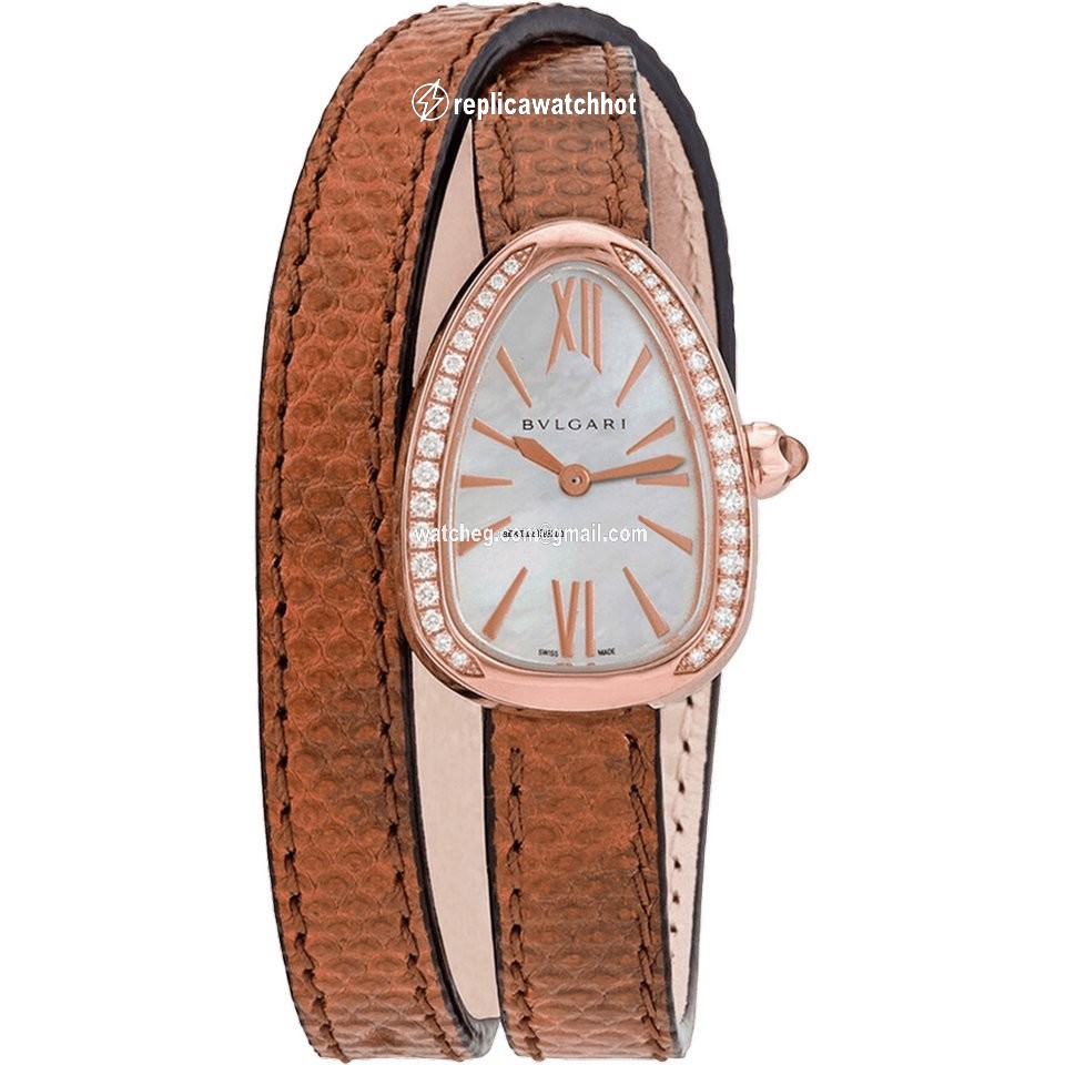 Bulgari Serpenti Womens watch Quartz Rose gold 102727 SPP27WPGDL