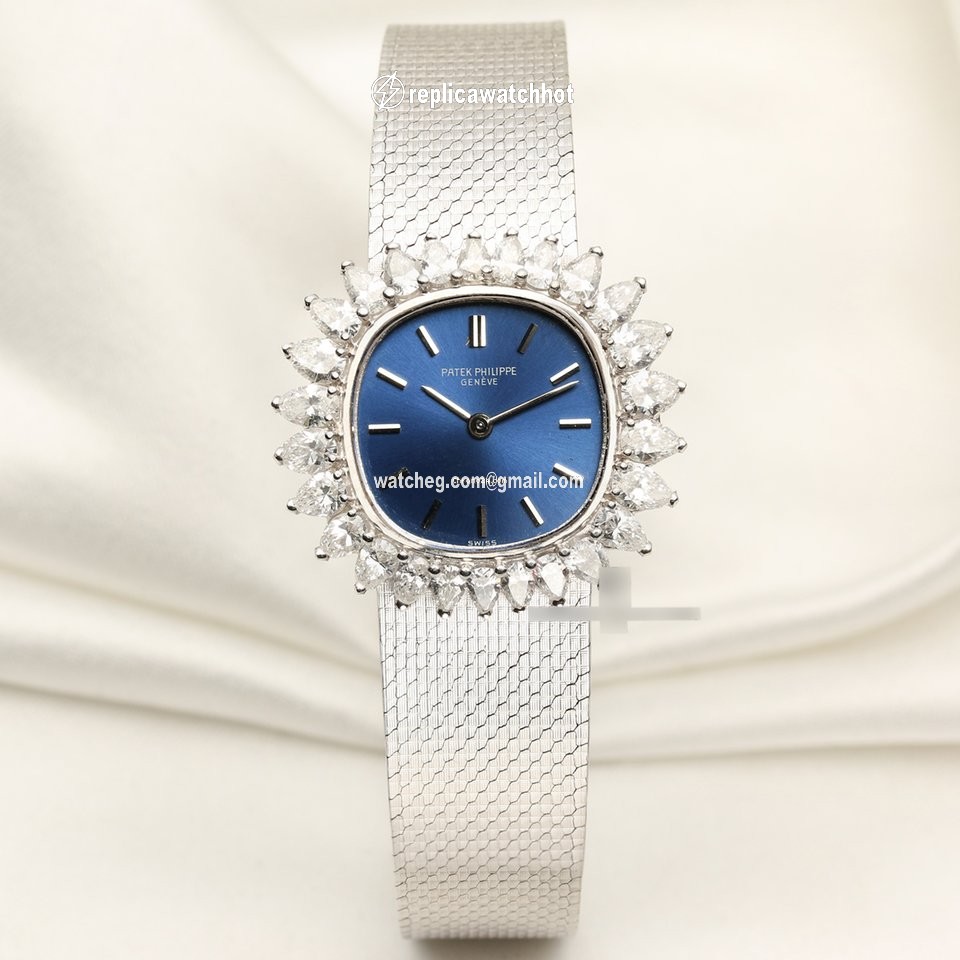Patek Philippe Womens watch Manual winding White gold 3991-1