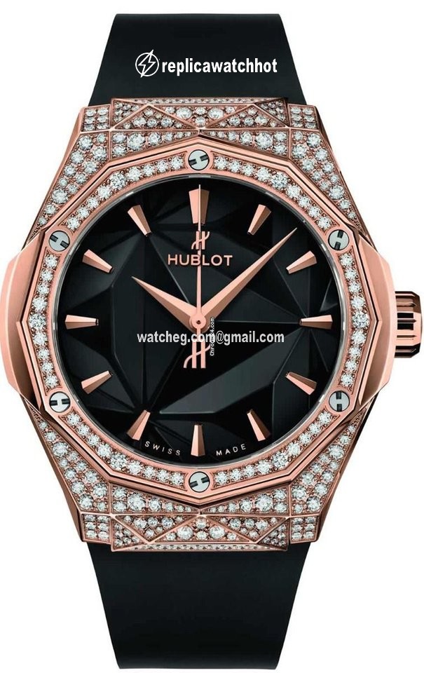 Hublot Classic Fusion 45, 42, 38, 33 mm Mens watch Unisex Automatic Rose gold 550.OS.1800.RX.1604.ORL19