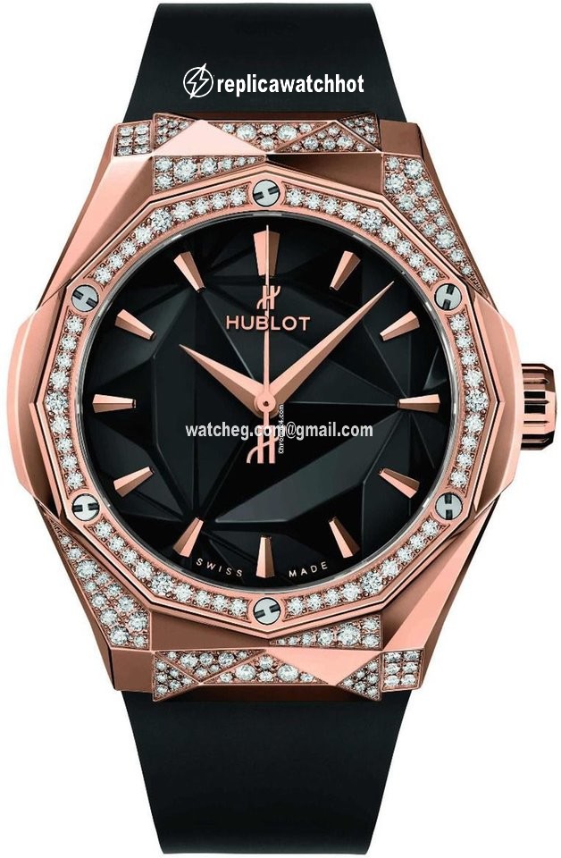 Hublot Classic Fusion 45, 42, 38, 33 mm Mens watch Unisex Automatic Rose gold 550.OS.1800.RX.1804.ORL19