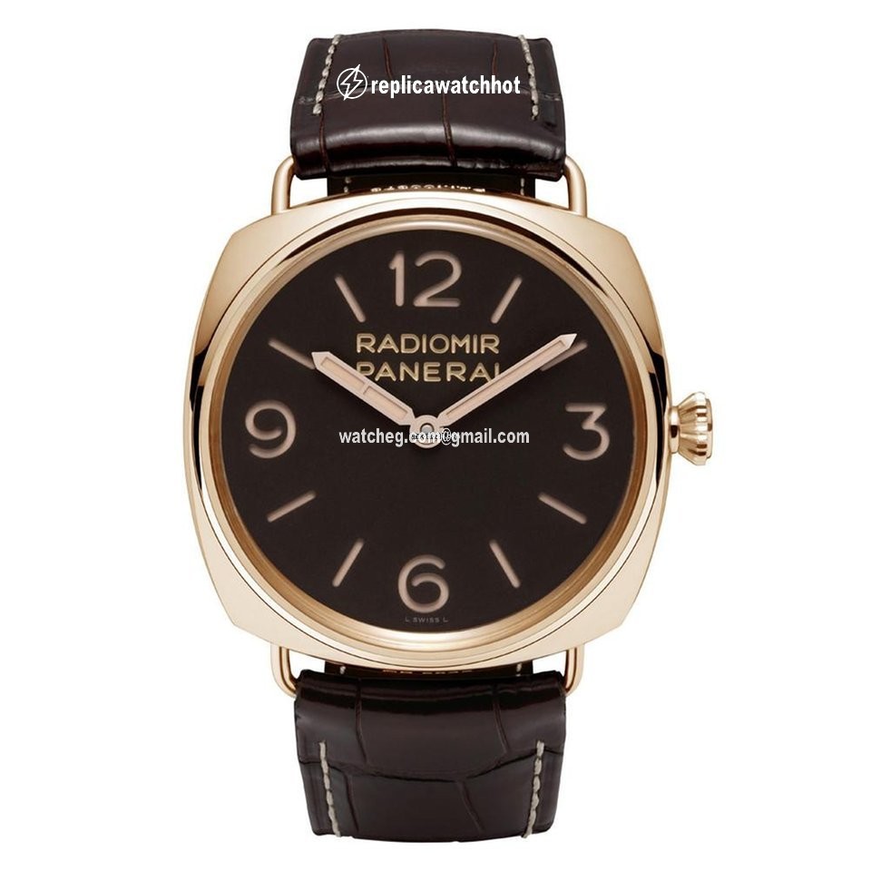 Panerai Special Editions Mens watch Unisex Manual winding Rose gold PAM00379