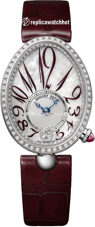Breguet Reine de Naples Womens watch Automatic White gold 8918bb 5p 964.d00d