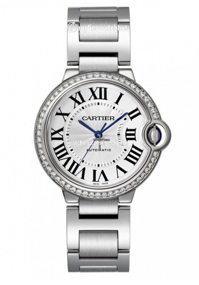 Cartier Ballon Bleu 33mm Womens watch Automatic Steel W4BB0016