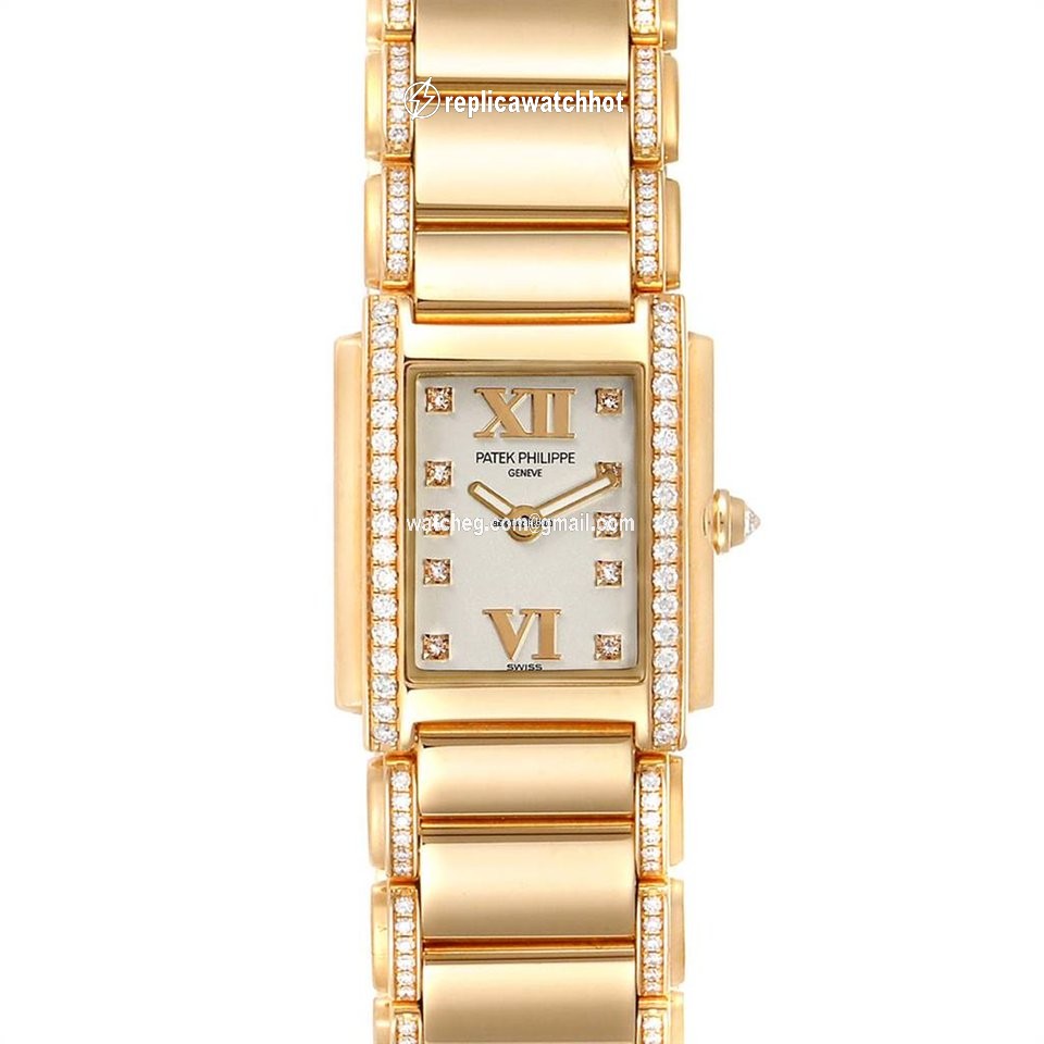 Patek Philippe Twenty~4 Womens watch Quartz Rose gold 4908 11R-011