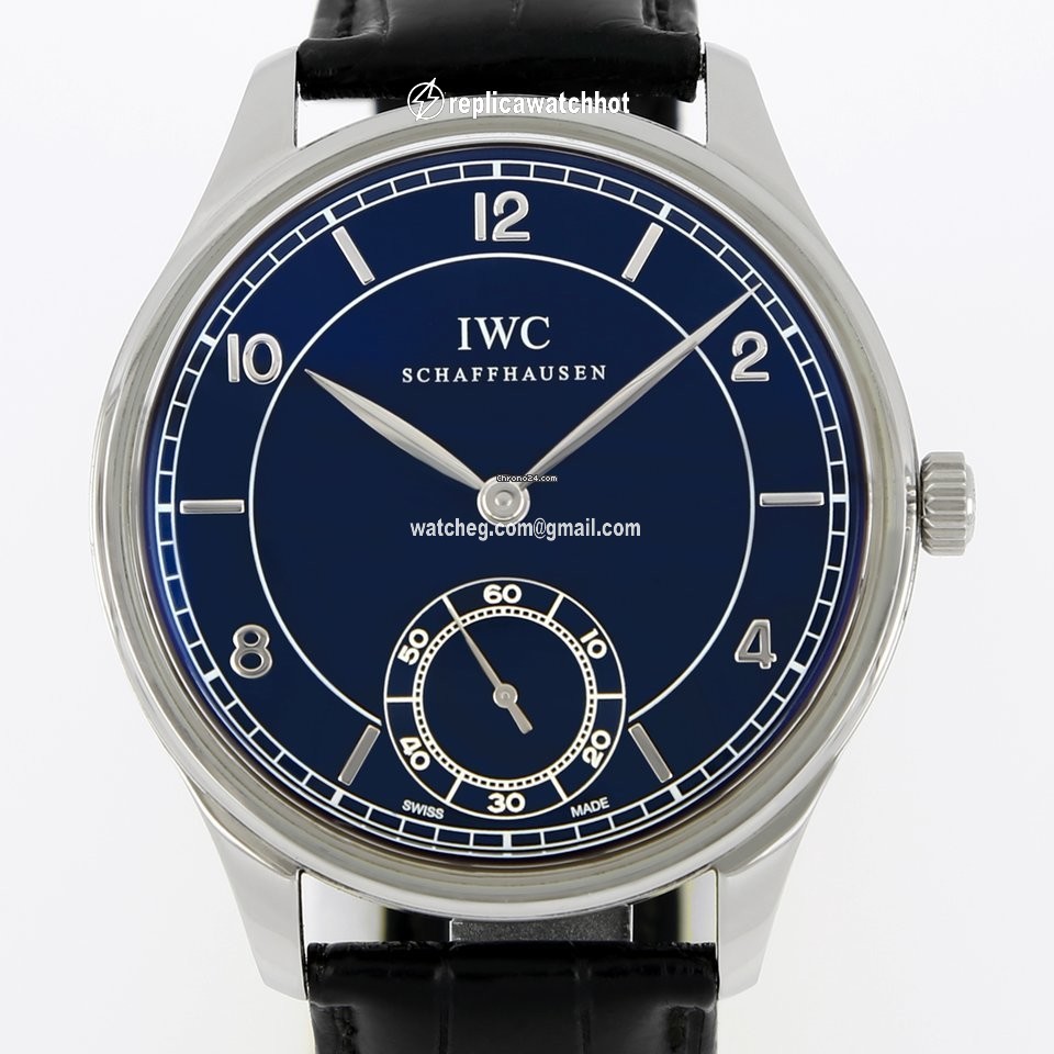 IWC Portuguese Hand-Wound Manual winding Steel 544501