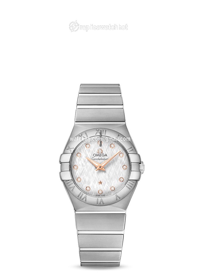 Omega Constellation Quartz Womens watch Quartz Steel 123.10.27.60.52.001