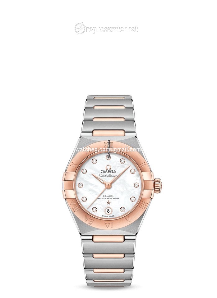 Omega Constellation Womens watch Automatic Gold Steel 131.20.29.20.55.001