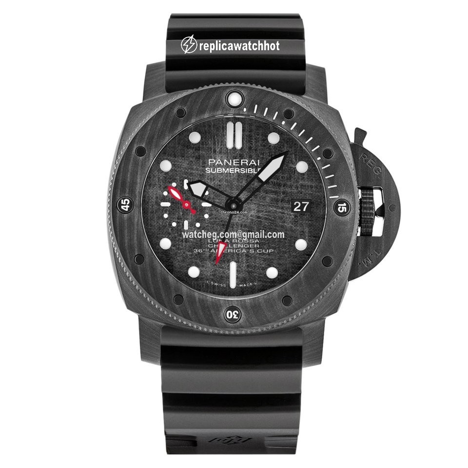 Panerai Mens watch Unisex Automatic Carbon PAM01039 or PAM1039