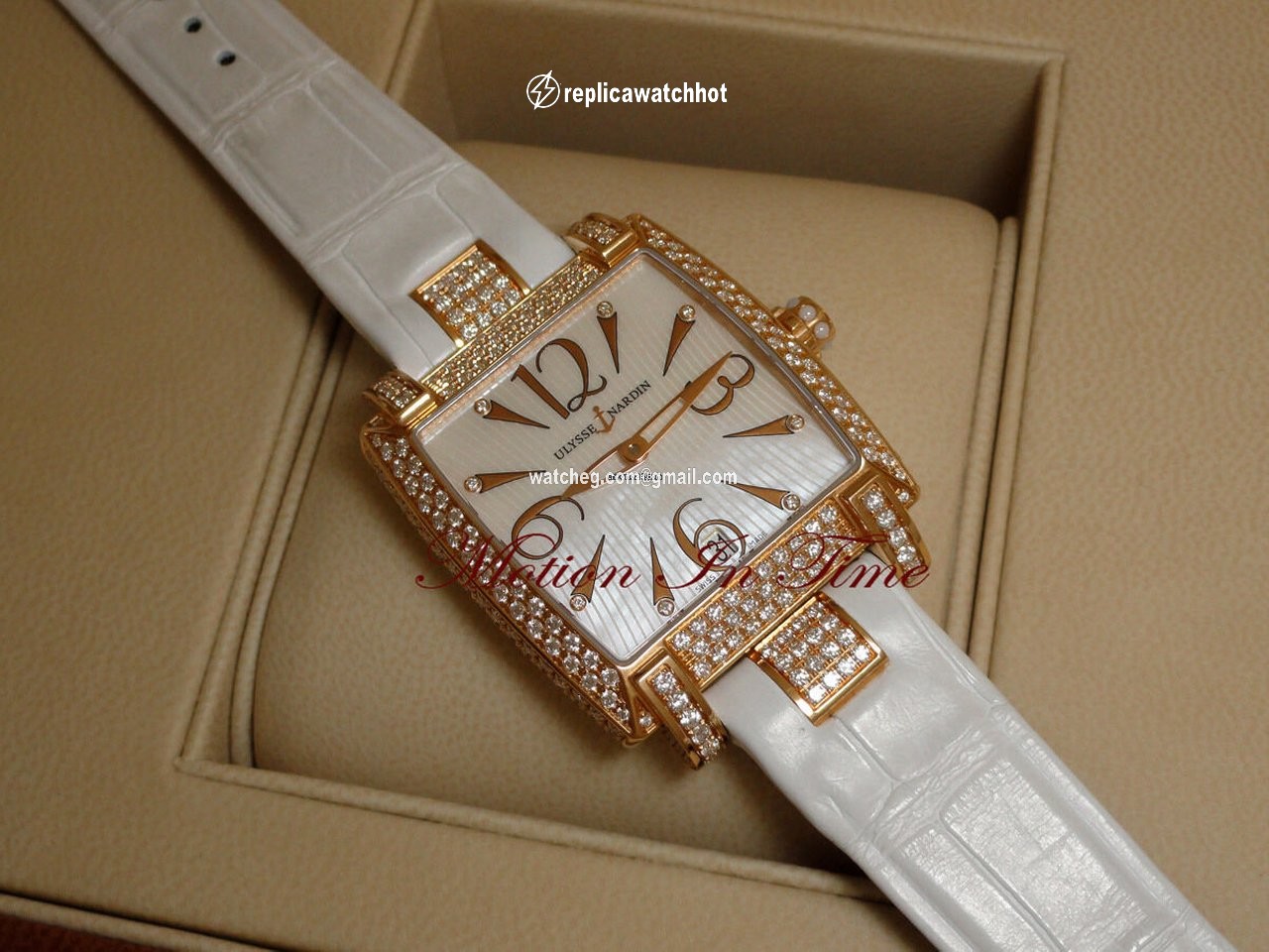 Ulysse Nardin Caprice Womens watch Automatic Rose gold 136-91FC 695