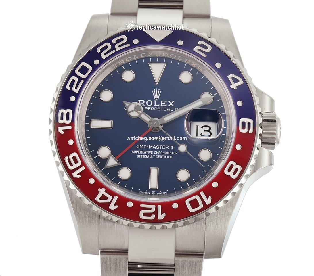 Rolex GMT-Master II White gold Automatic 126719 BLRO