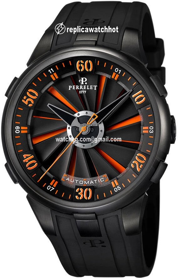 Perrelet Turbine Mens watch Unisex Automatic Steel a1051.2