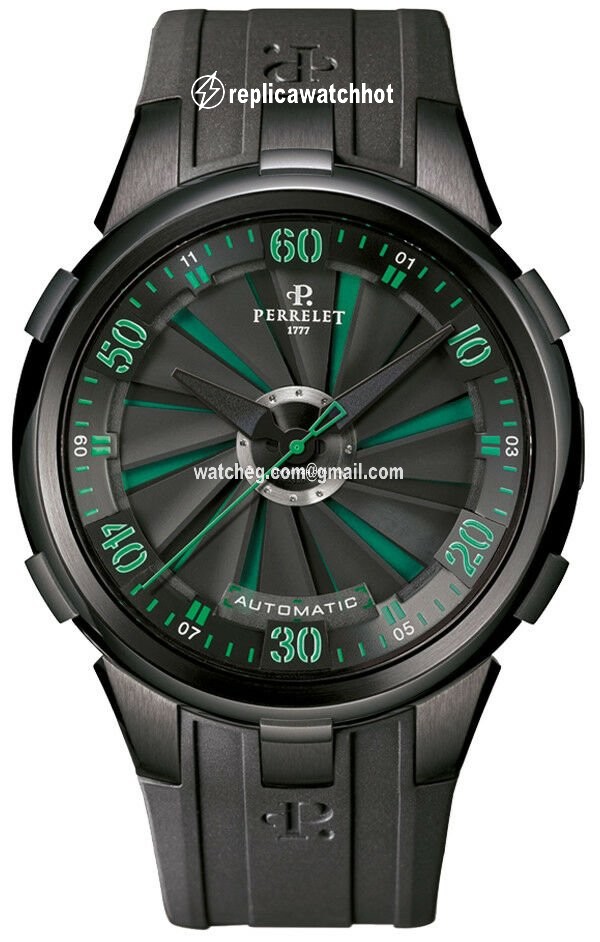 Perrelet Turbine Mens watch Unisex Automatic Steel A1051.3